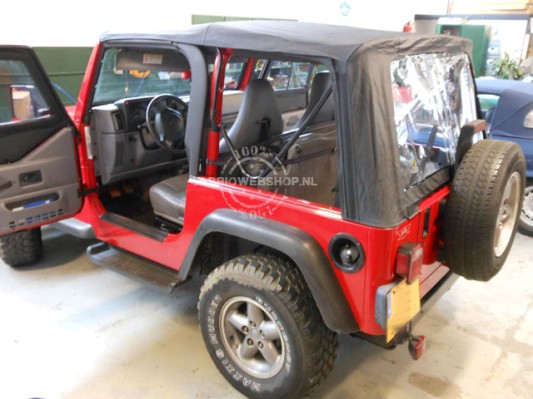 Jeep Wrangler cabriokap soft-top